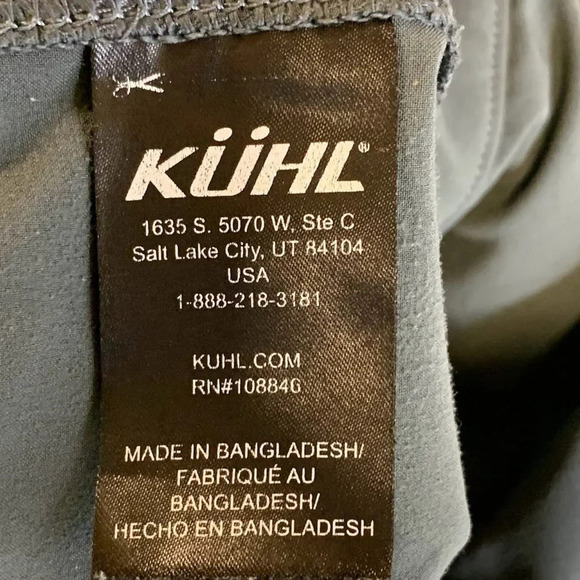 Kuhl Men's Renegade Slash ZIpper Pocket Tapered Leg Outdoor Hiking Pants Size L‎ - Picture 8 of 13